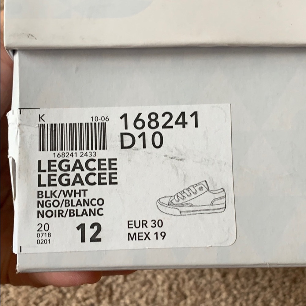 AIRWALK LEGACEE Blk/Wht. Size 12 - Picture 10 of 10